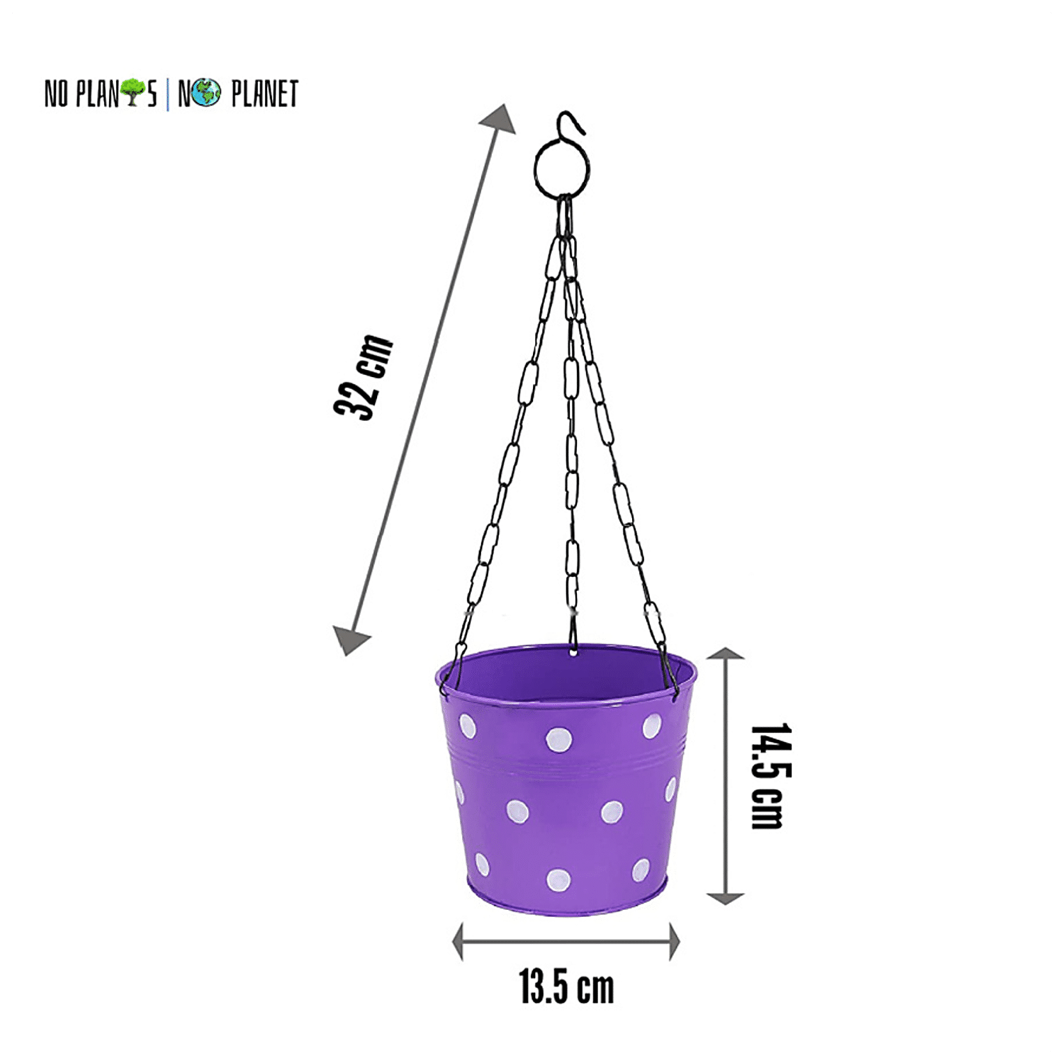 Buy Leafy Tales Heavy-Duty S Shaped Hanging Hook - For Pot Extension, 40.64  cm, XL Online at Best Price of Rs 66 - bigbasket