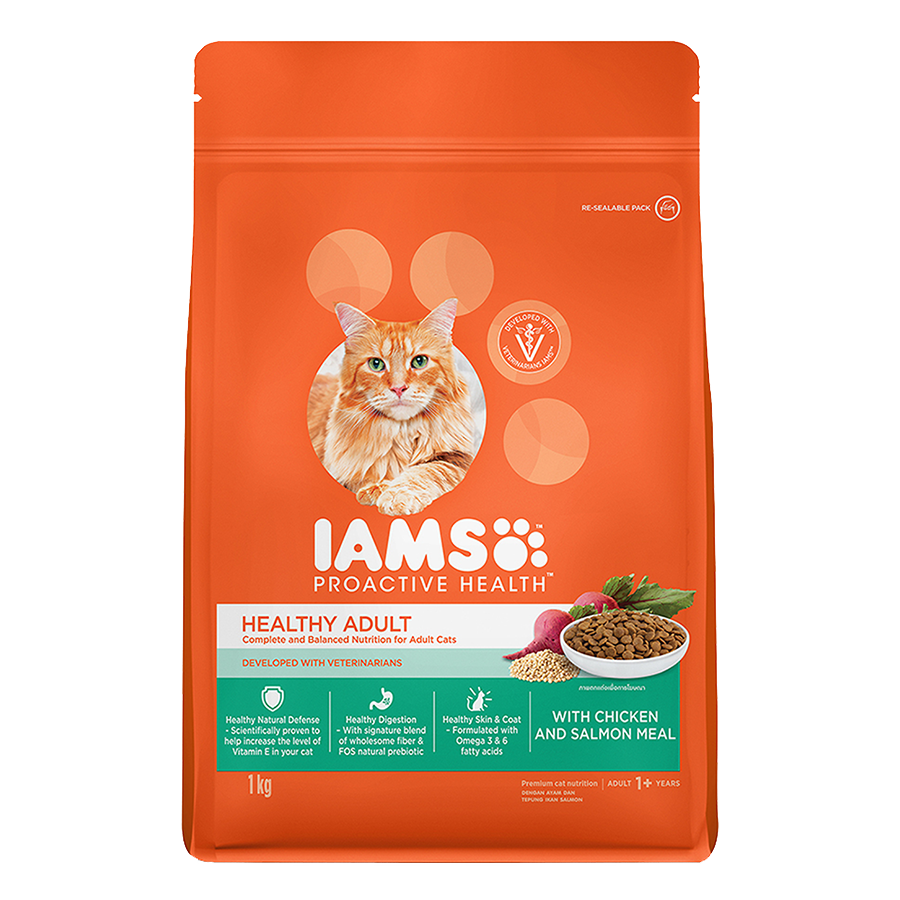 Buy IAMS Proactive Health Healthy Adult Dry Premium Cat Food