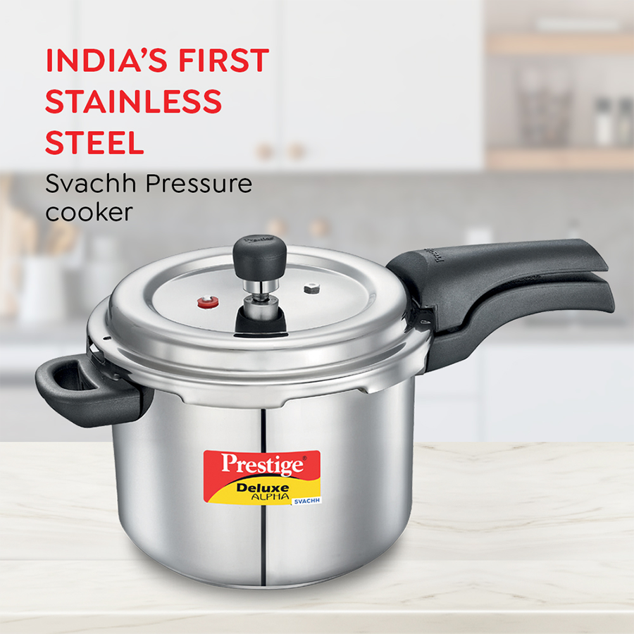 Prestige stainless 2024 steel rice cooker