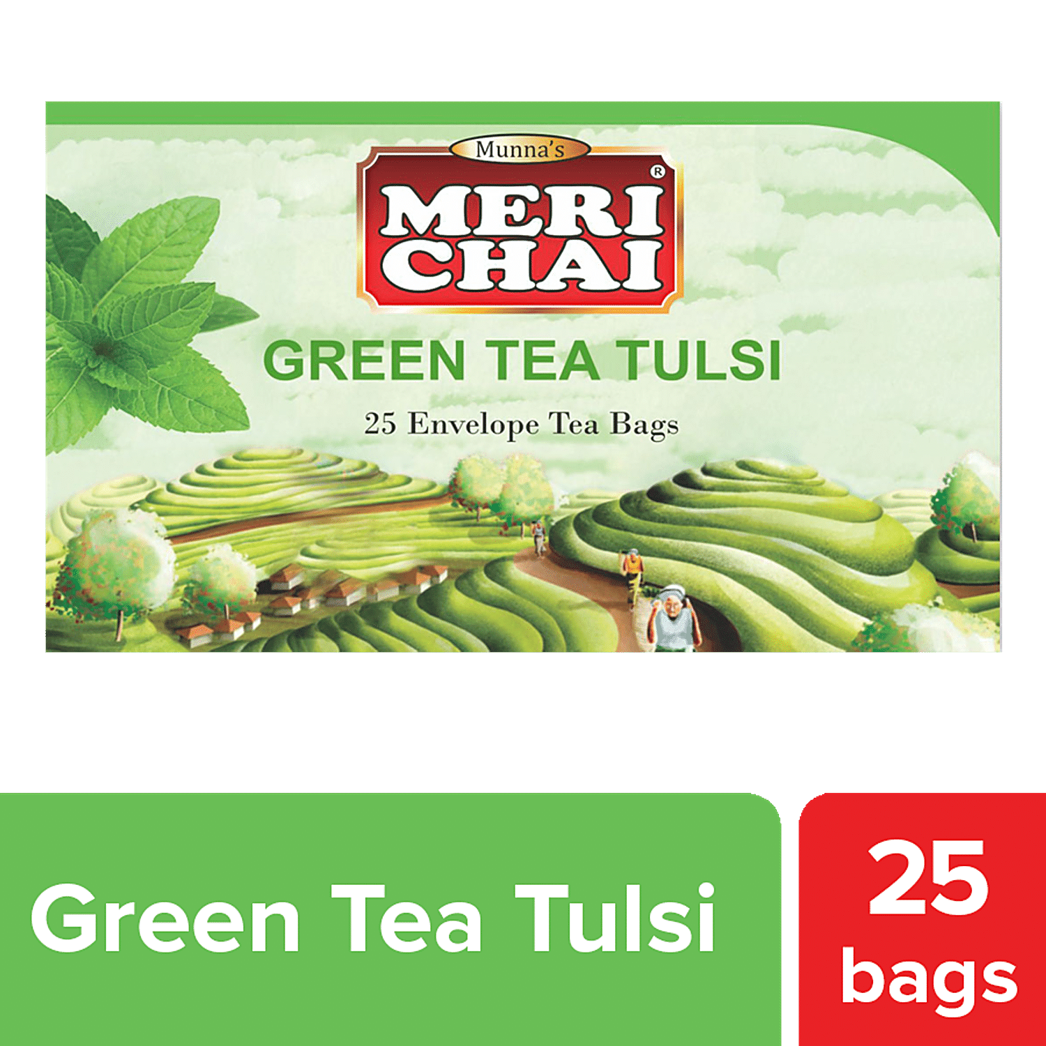 Buy Meri Chai Green Tea Tulsi Tea With Holy Basil Rich In