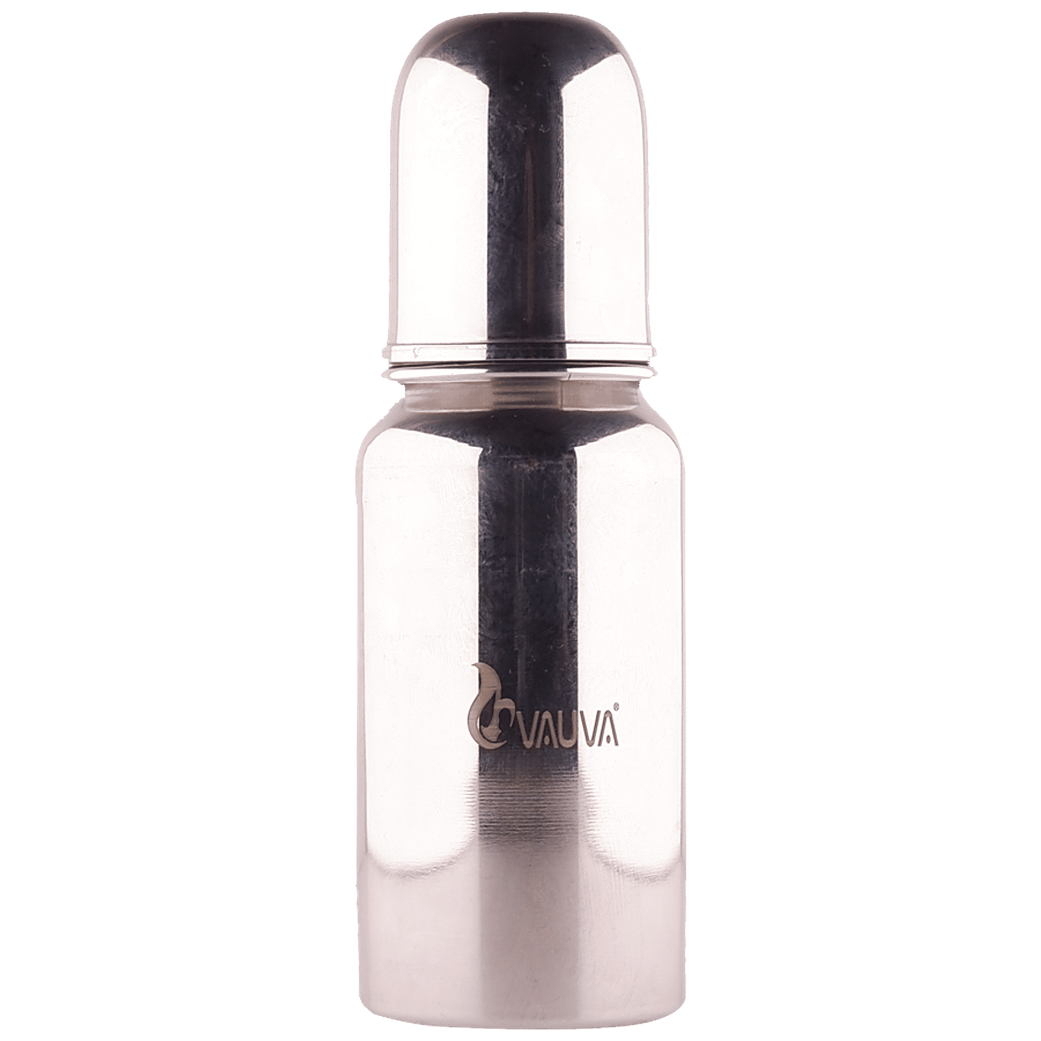 Steel Feeding Bottle with Anti-Colic Teat, Feeding Bottle with