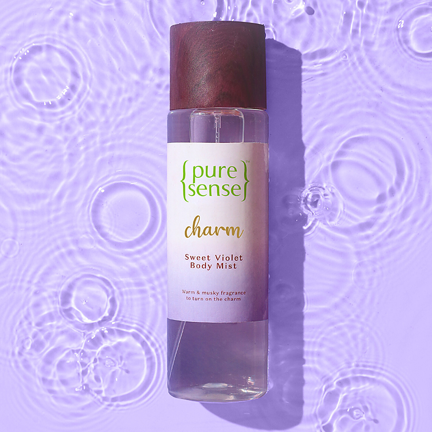 Buy PureSense Charm Sweet Violet Body Mist Warm Musky