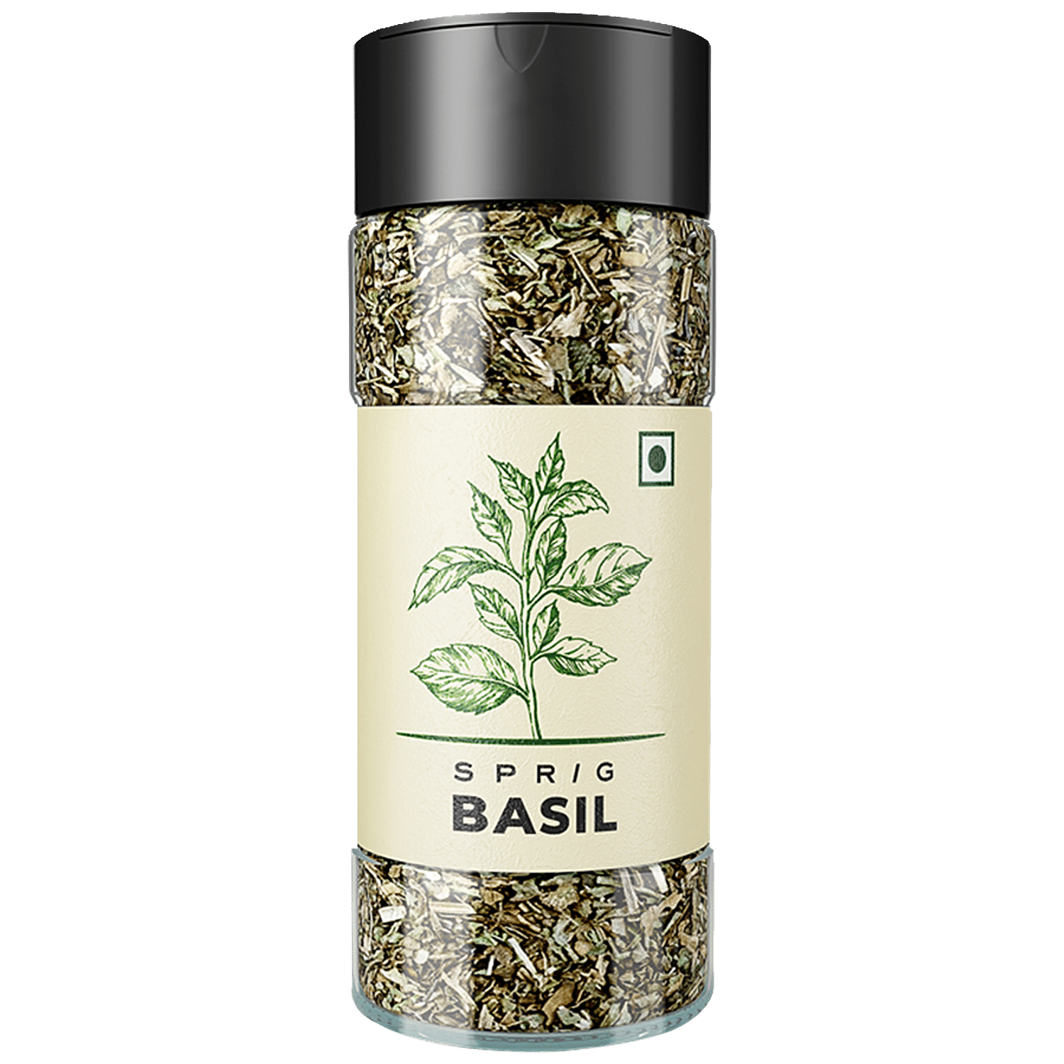 Buy Sprig Basil Herb Used As Seasoning For Italian Salads