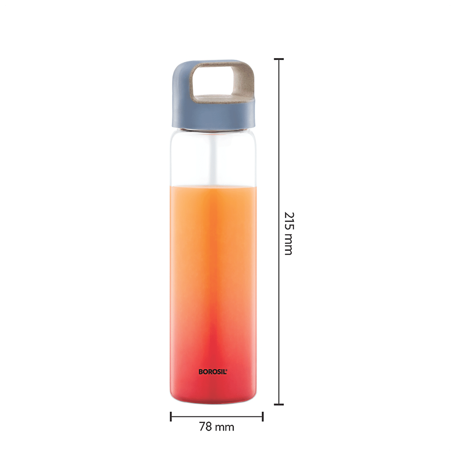 Buy Crysto Glass Bottle w SS Lid 750 ml at Best Price Online in India -  Borosil