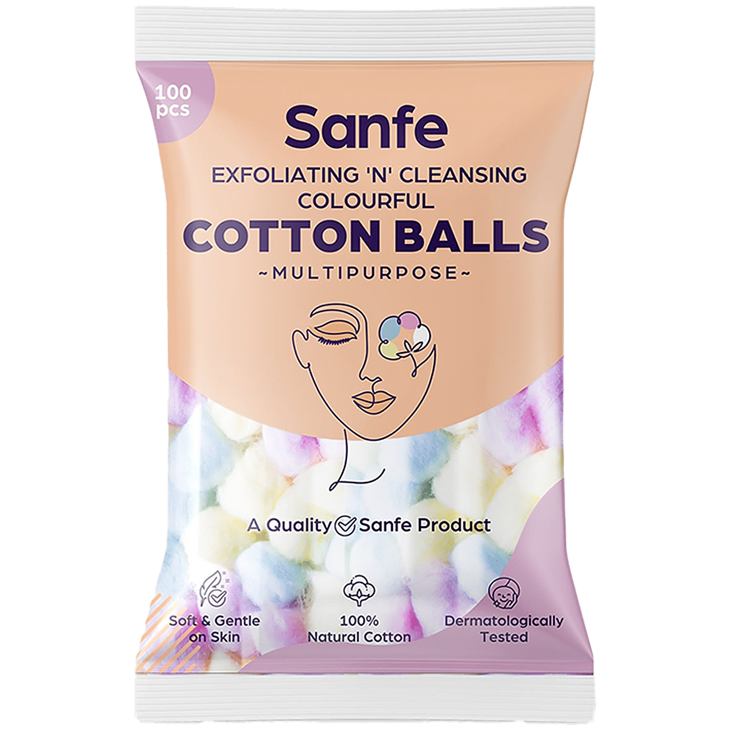 Natural Cotton Balls 