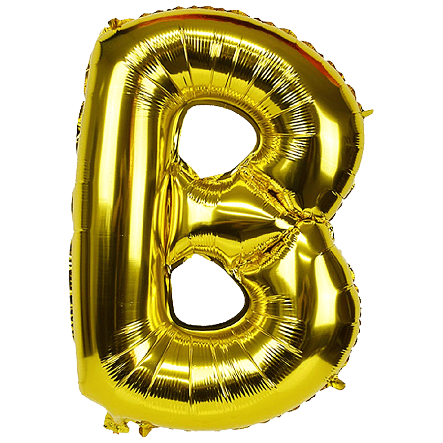 Buy CherishX B Letter/Alphabet Foil Balloon - For Birthday ...