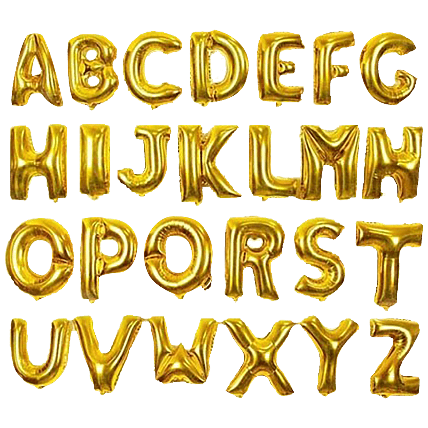 Foil on sale letter balloons