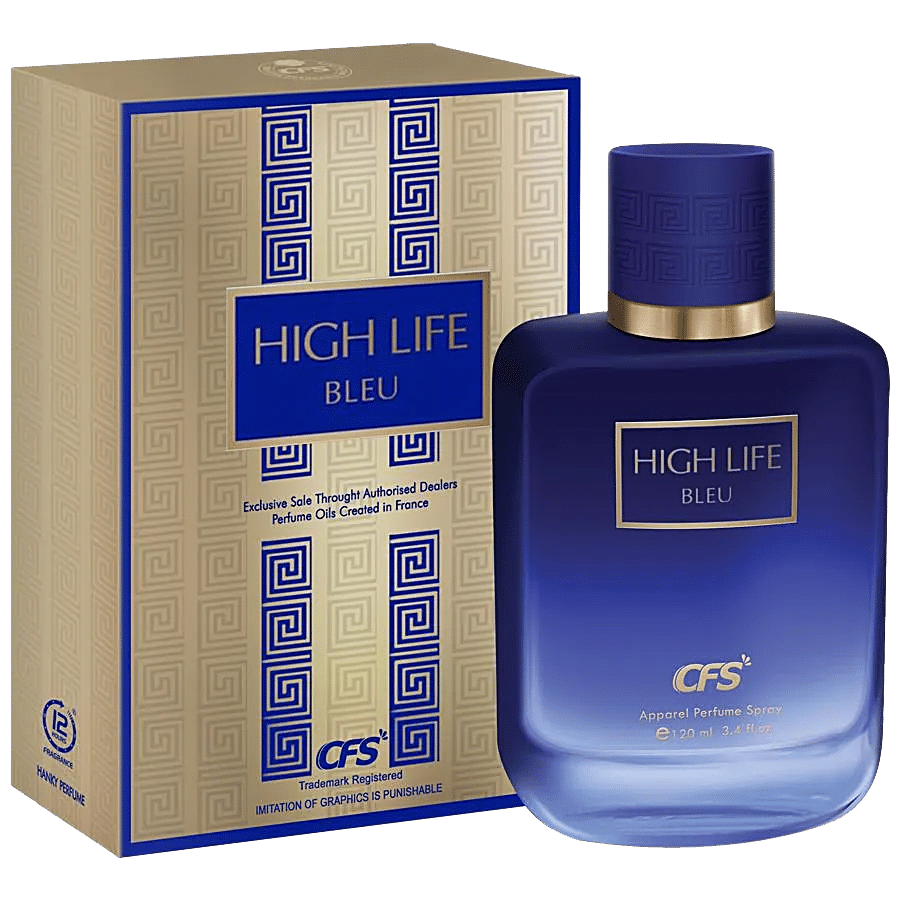 Buy CFS Pure Heart Blue Long Lasting Apparel Perfume Spray Online