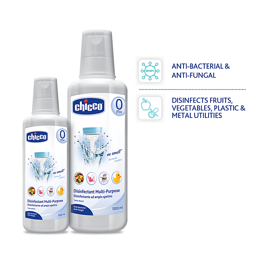 Buy Chicco Disinfectant Multipurpose Liquid - Anti Bacterial & Anti Fungal  Online at Best Price of Rs 499 - bigbasket
