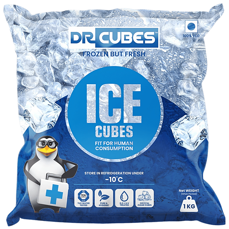 Ice Cubes, For Drinks, Packaging Size: 10 kg Bag at Rs 25/kg in