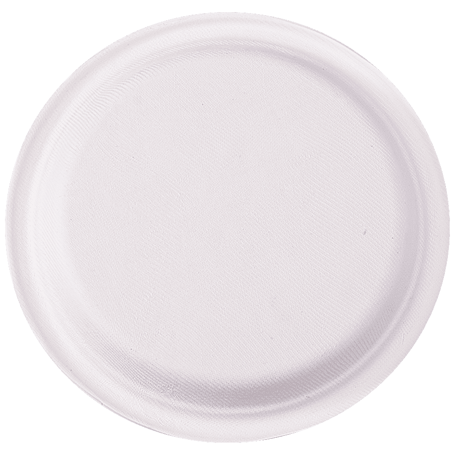 Plain Round Disposable Paper Plates, Packaging Type: Box at Rs 55/piece in  Coimbatore