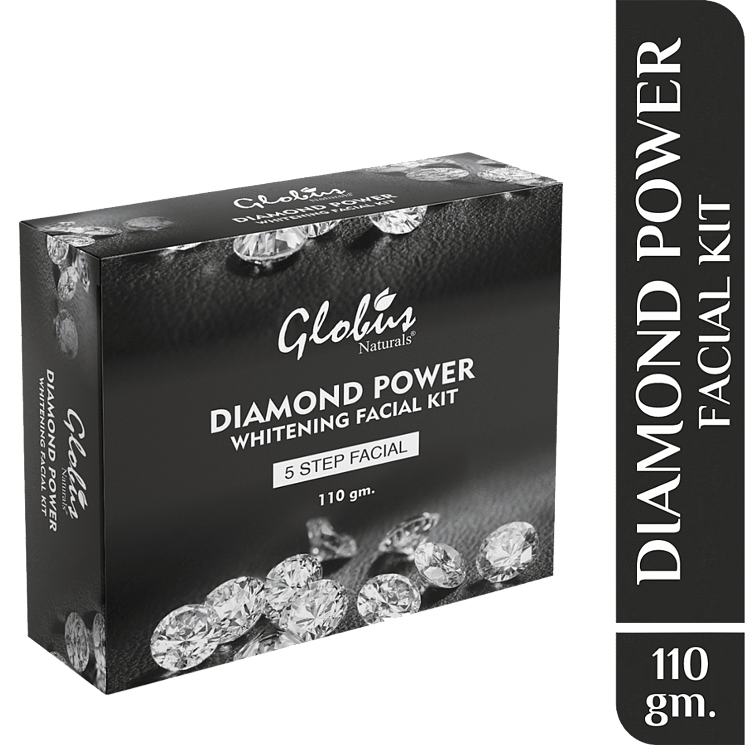 Buy Globus Naturals Diamond Power Whitening Facial Kit For Skin