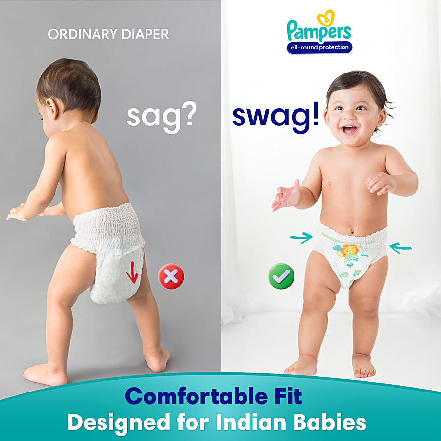 How to use the new Pampers pant  Changing your baby's diaper just