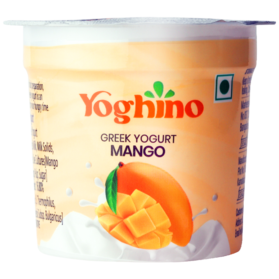 Buy Yoghino Greek Yogurt - Mango, Rich & Creamy, High In Protein Online at  Best Price of Rs 39 - bigbasket