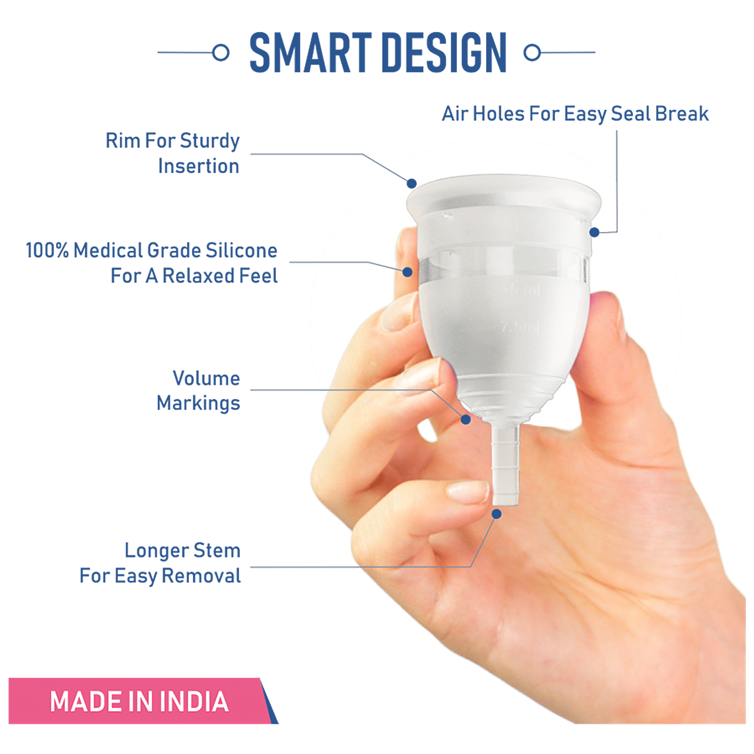 Buy Gynocup Premium Menstrual Cup & Sterilizer Container - For Women, Leak  Free, Large Online at Best Price of Rs 399 - bigbasket