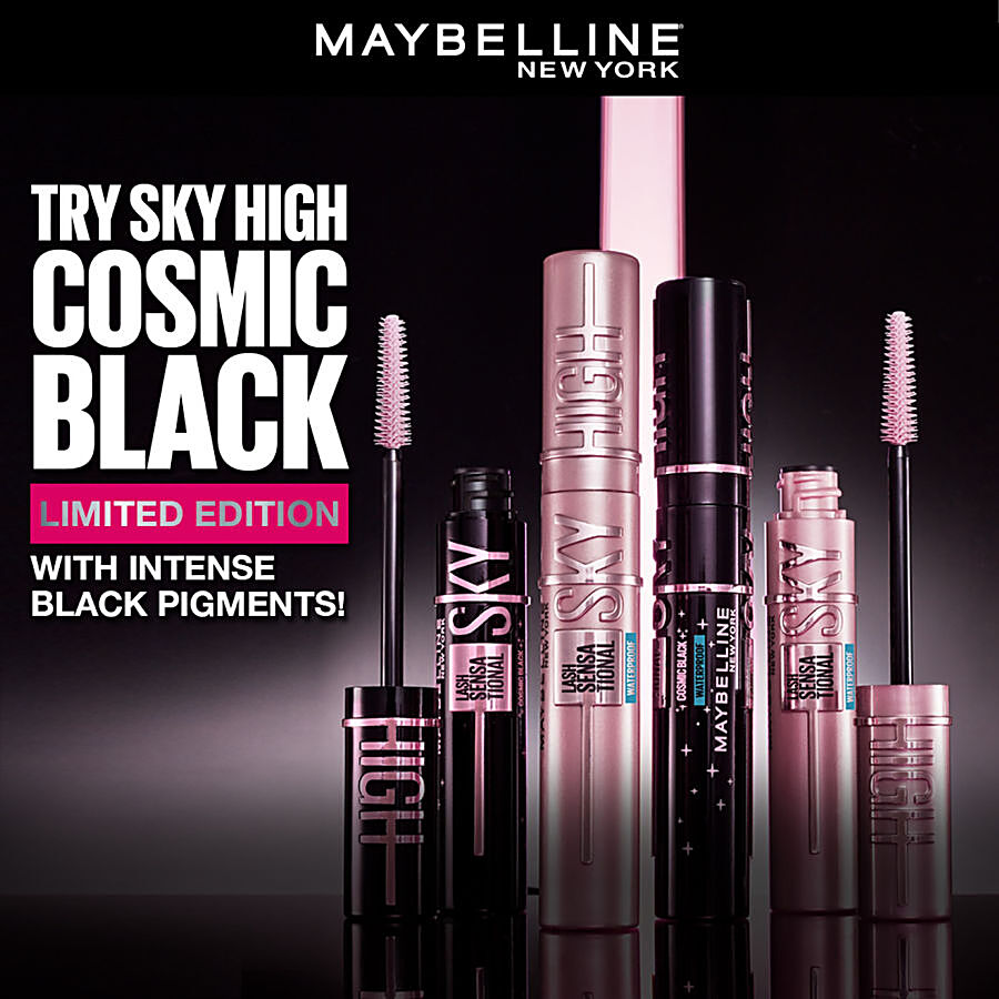 Maybelline New York Lash Sensational Sky High Mascara, Mascara, Make up, MyKady