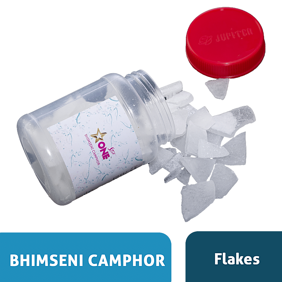 Buy Star One Bhimseni Camphor Kapoor / Pachkarpura - Refreshing Aroma, Leaves  No Residue Online at Best Price of Rs 190 - bigbasket