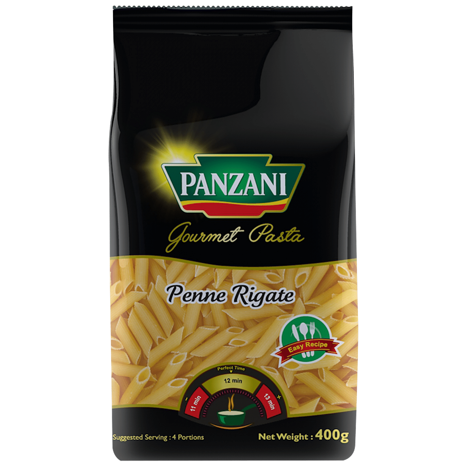 Buy Panzani Penne Rigate Gourmet Pasta - Durum Wheat Semolina