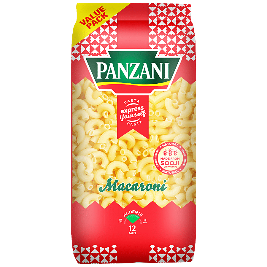 Buy Panzani Express Yourself Macaroni Semolina Pasta - Easy To Cook, Fibre  Rich Online at Best Price of Rs 110 - bigbasket