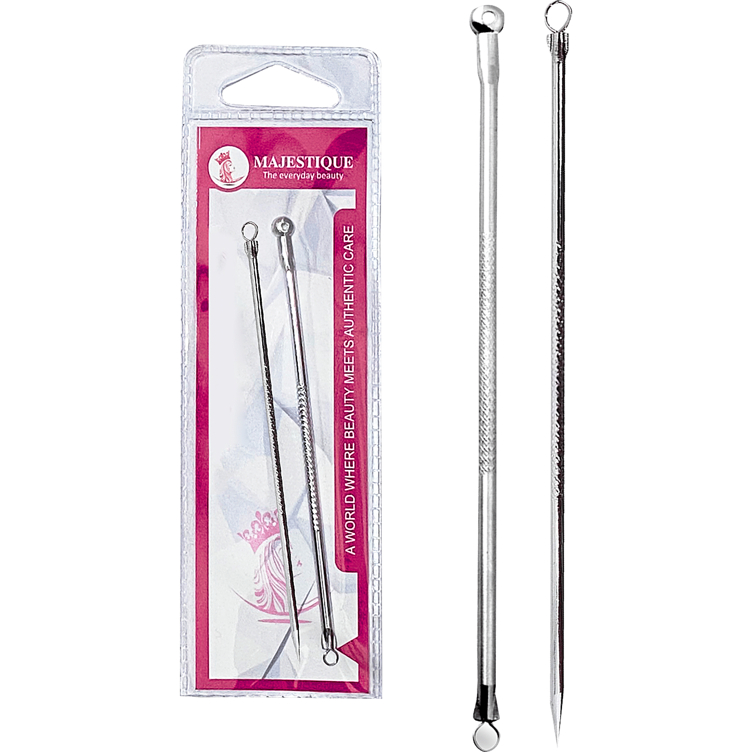 Silver MiDazzle Stainless Blackhead Extractor (Set of 4), For Personal,  Oily Skin at Rs 99/set in New Delhi