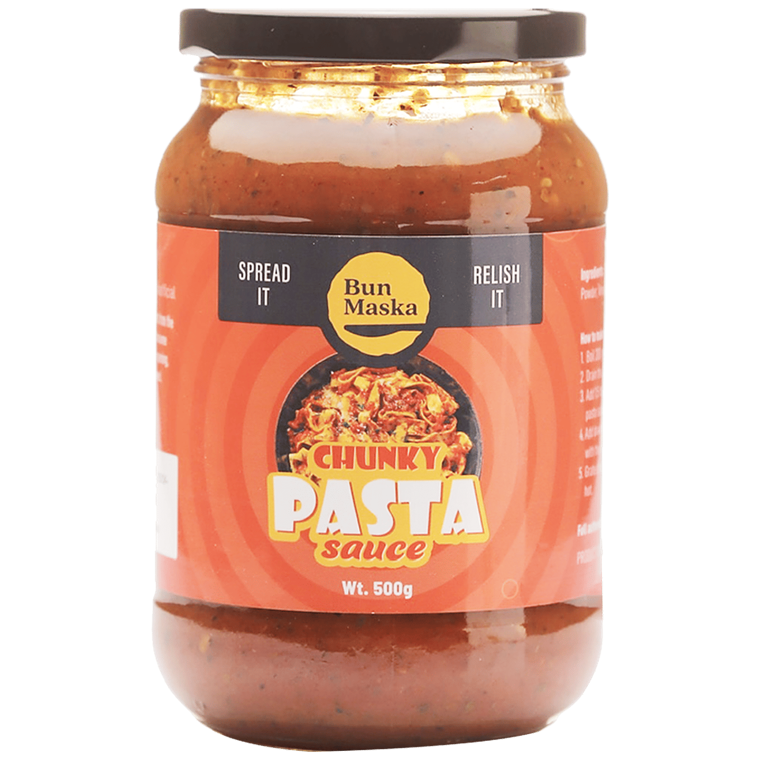 Buy Bun Maska Chunky Pasta Sauce - With Hand Crushed Tomatoes Chunks Online  at Best Price of Rs 225 - bigbasket