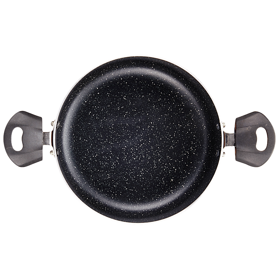 Aluminium Non-Stick Coated 4.5 Litres Stewpan, 24 cm Biryani pot