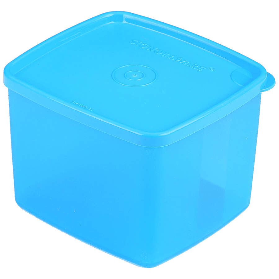 Buy Signoraware Freezer Fresh Big Container - Blue, Rectangular Online at  Best Price of Rs 139 - bigbasket