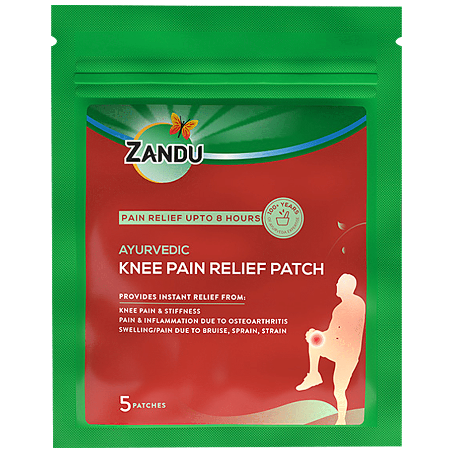 Buy Zandu Ayurvedic Pain Relief Patches 🩹 For Muscle/Joints