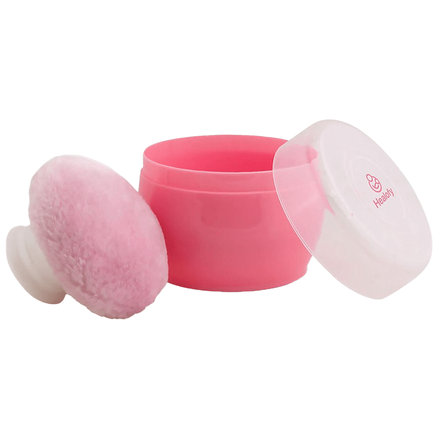 Healifty Powder Puff Baby Body Powder Puff with Handle 4PCS