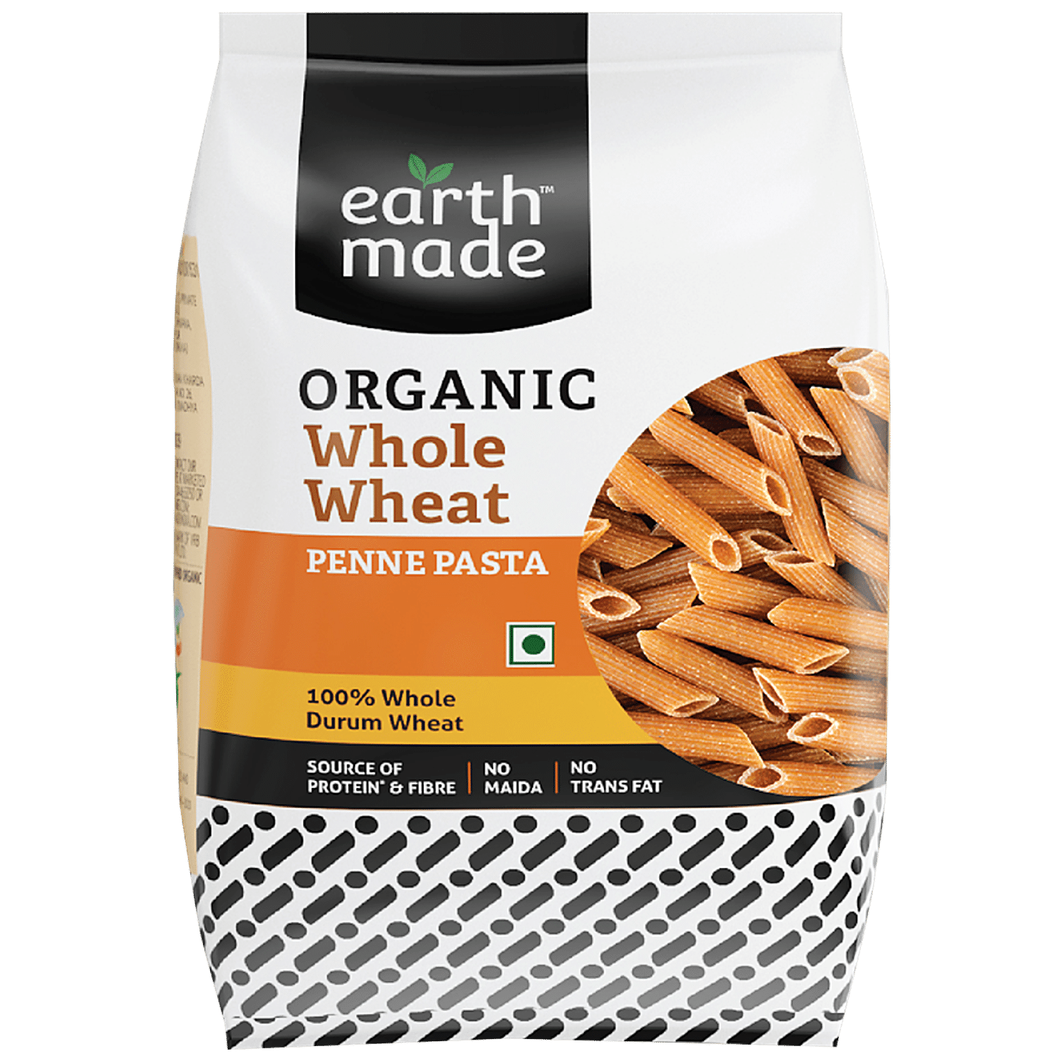 Buy EARTHMADE Organic Whole Wheat Penne Pasta - Rich In Protein Online at  Best Price of Rs  - bigbasket