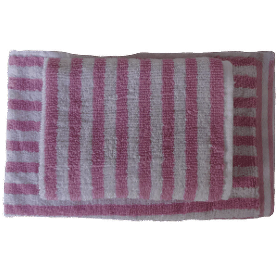 Buy VC Face Towel - Highly Absorbent, Soft Cotton, Skin Friendly, Green,  Pink, Brown & Yellow, 60 cm x 40 cm Online at Best Price of Rs 139 -  bigbasket