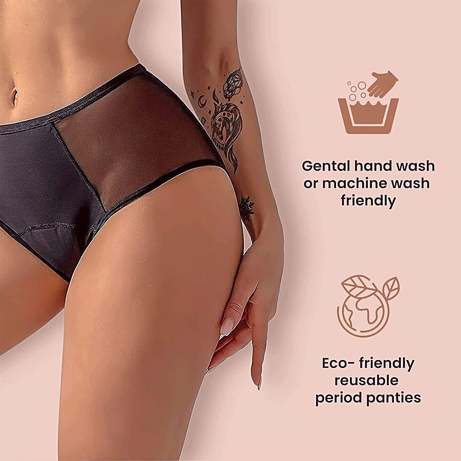 2022 Newest Plus Size Leakproof Lace Cotton Panties,Sexy Lace Underwear  Tummy Control Stretch Menstrual Period Briefs,High Waist Leakproof Underwear  for Women (5XL, D) : : Clothing, Shoes & Accessories