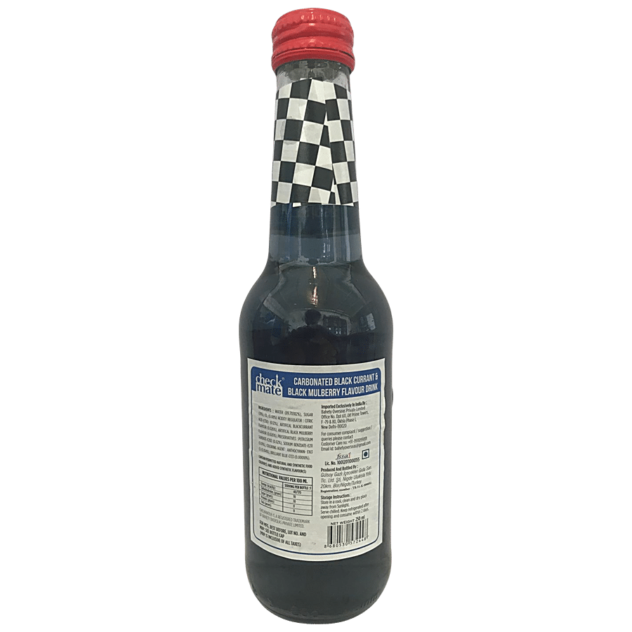 Check Mate Carbonated Black Current & Black Mulberry Review