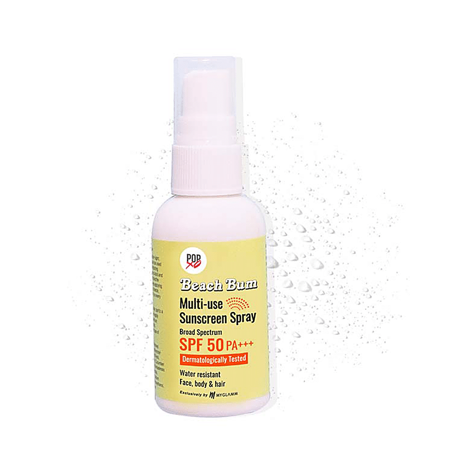 MyGlamm POPxo Beach Bum Ultra-Light Sunscreen Spray SPF 50-50gm