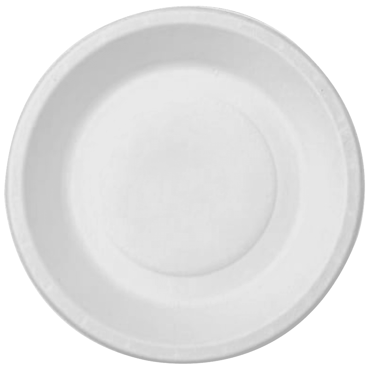 Balsacircle 12 Pcs 6-Inch White Plastic Round Plates - Disposable Wedding Party Catering Tableware