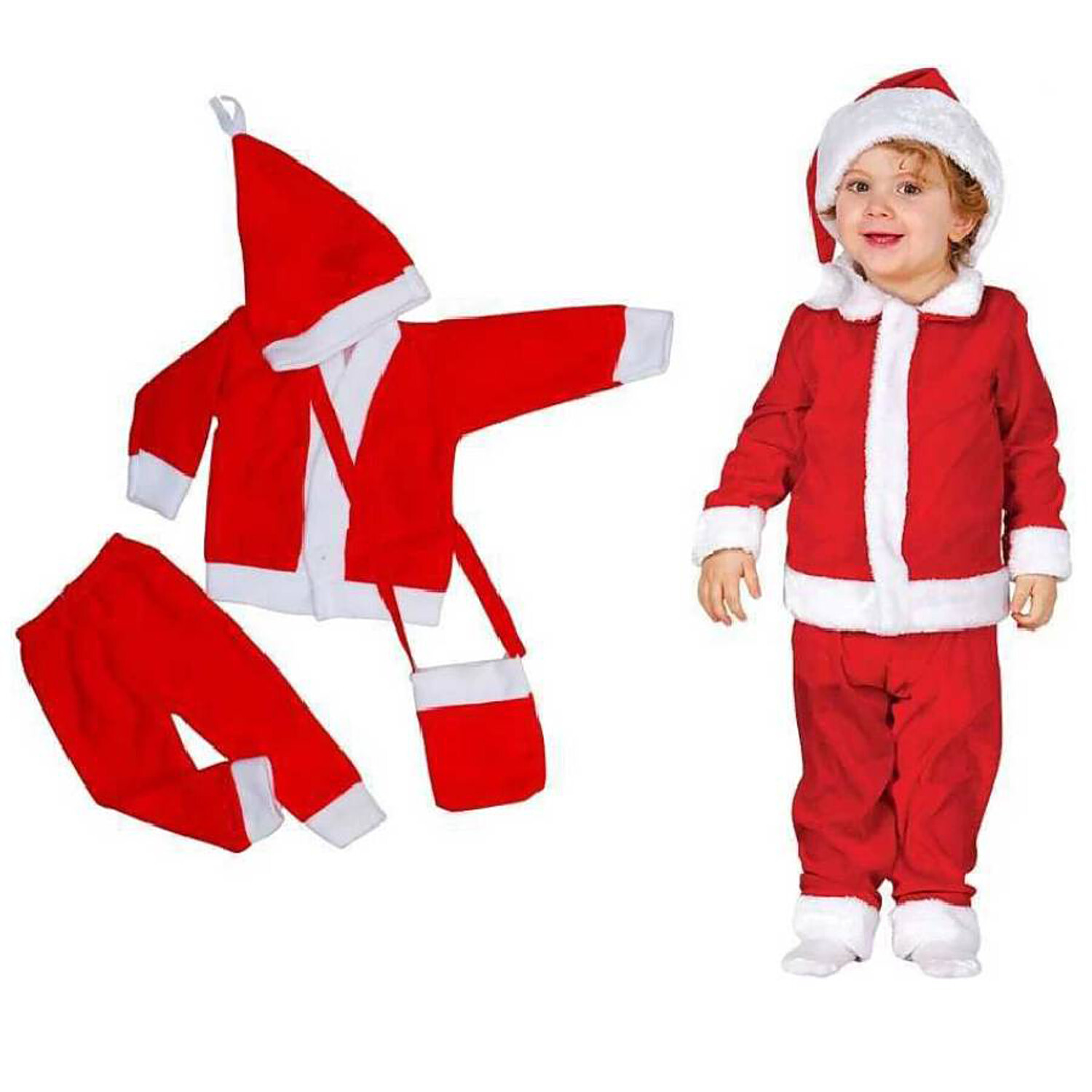 Santa dress for shop 1 year old boy