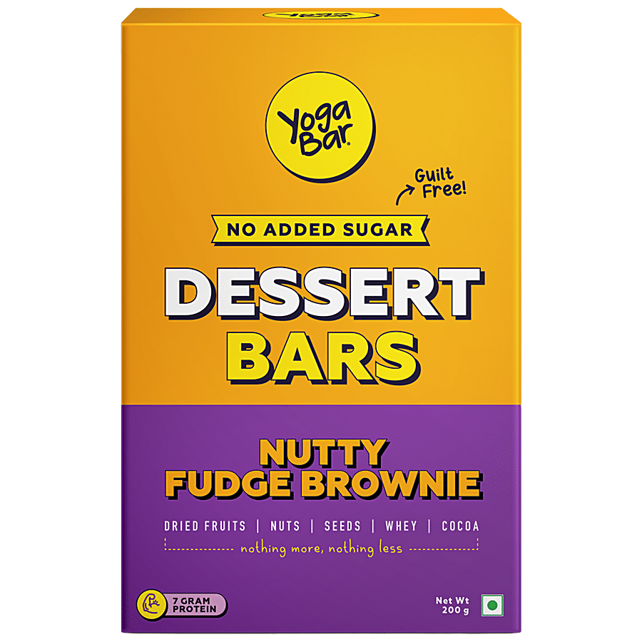 Yoga Bar Chocolate Fudge Brownie Dessert Bar 40g