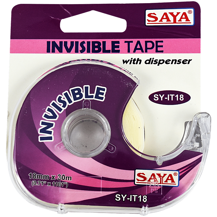 Grand & Toy Invisible Tape with Refillable Dispensers, 19 mm x 22.8 m (3/4  x 900), 4/PK