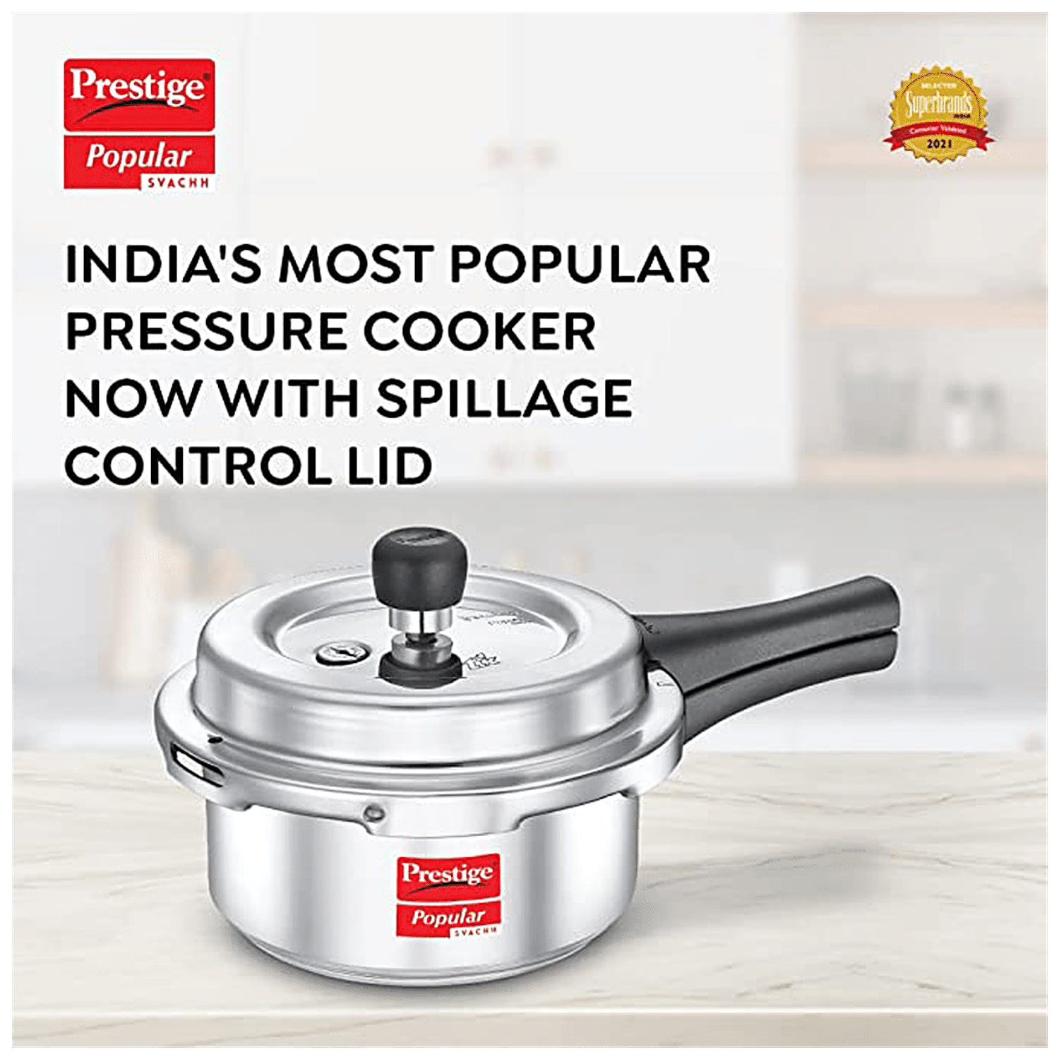 Buy Prestige Popular Svachh Aluminium Outer Lid Pressure Cooker