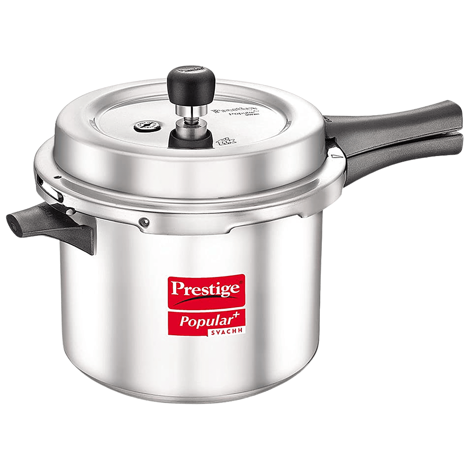 stainless steel pressure cooker with aluminium base