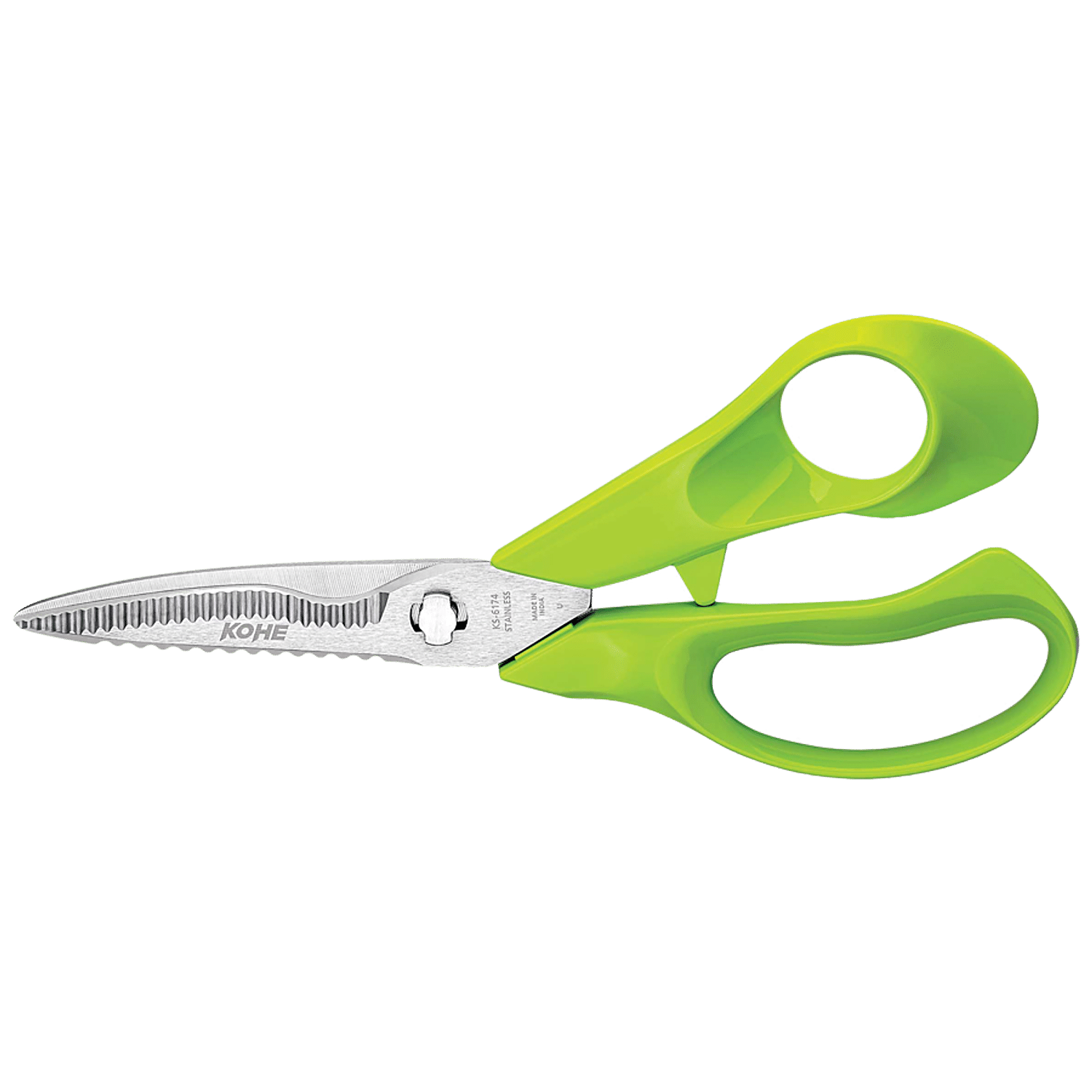 Kohe Kitchen Scissor - Ergonomic Handle, Comfortable Grip, KS-6174 C1, 1 pc