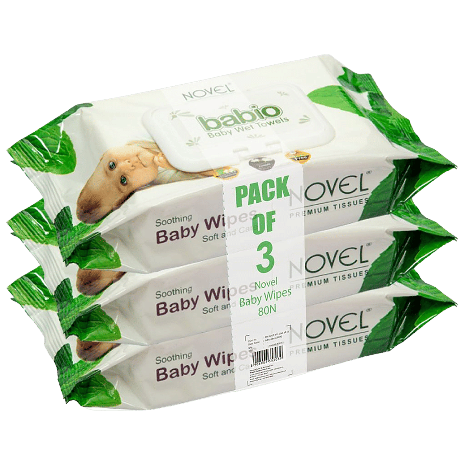 Babio store wet wipes