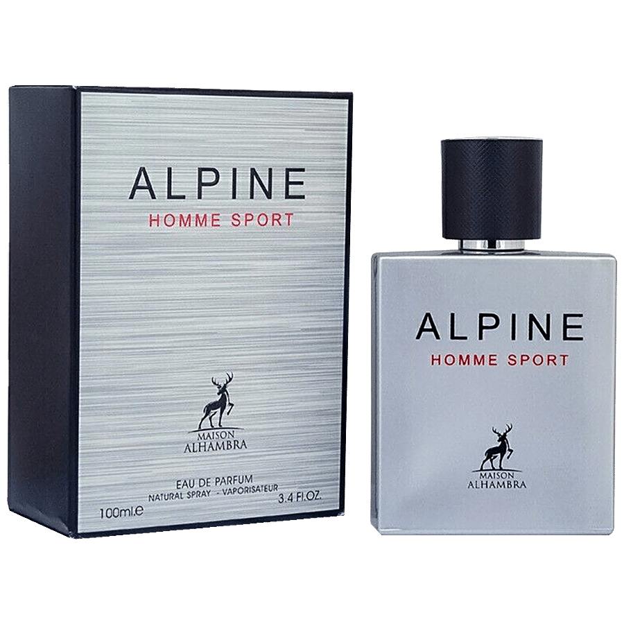 Buy Lattafa Maison Alhambra Eau De Parfum - Alpine Homme Sport, Natural  Spray, Long-lasting Online at Best Price of Rs 2600 - bigbasket