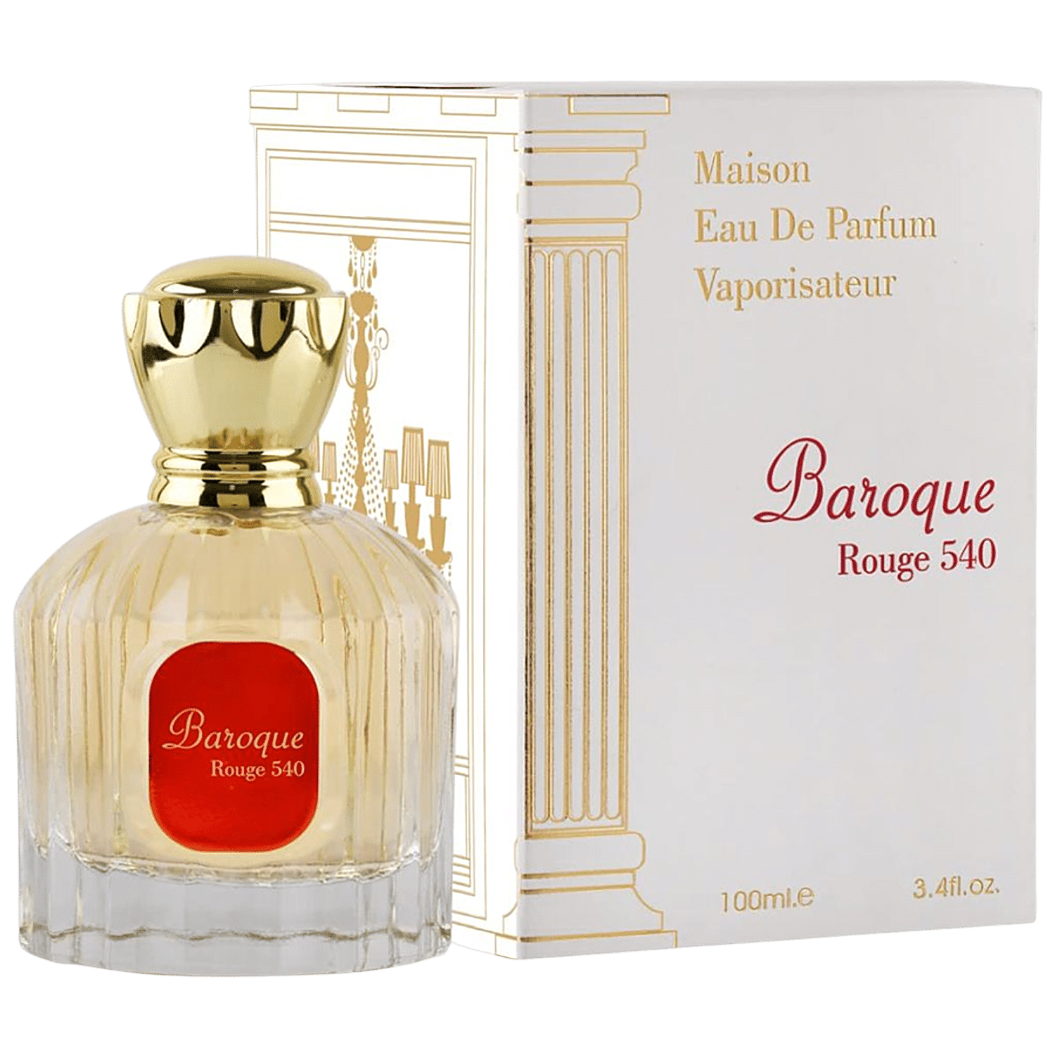 Buy Lattafa Maison Eau De Parfum Baroque Rouge 540 Long lasting