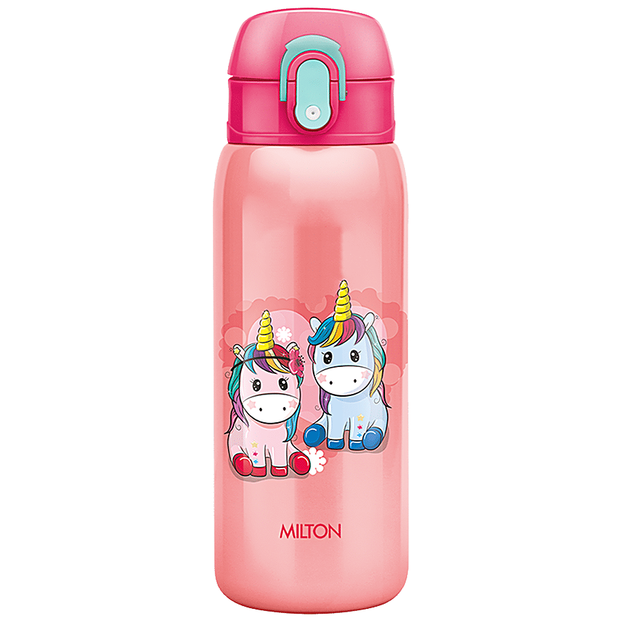 Baby Bucket Sip Spill Proof Stainless Steel Thermos Flask, Vacuum Insulated  Kids Sipper Water Bottle For School Sports Hot And Cold Thermo Steel