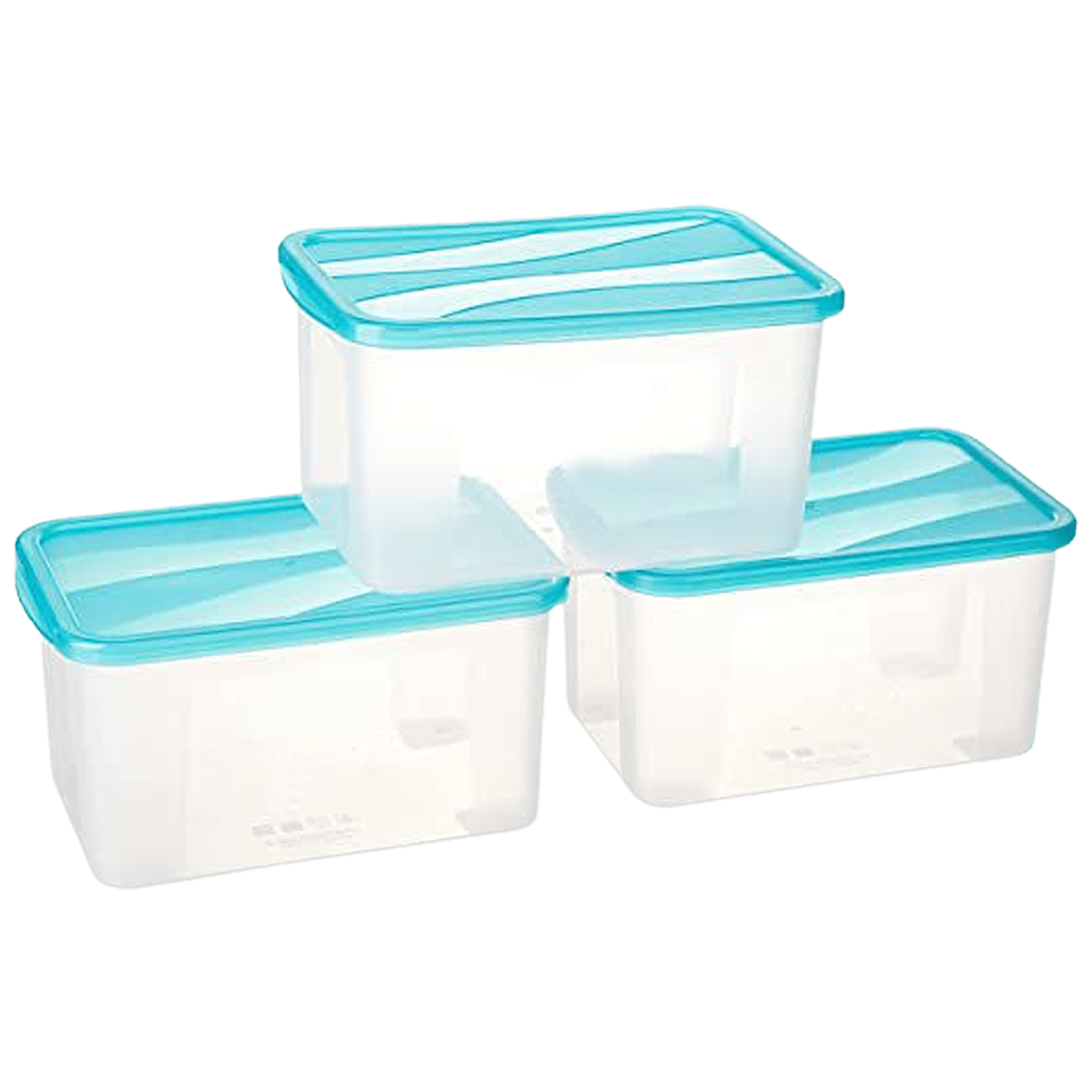 Buy YouBee Plastic Kitchen Storage Container - Air-Tight, Transparent,  Stackable, Grey Lid Online at Best Price of Rs 229 - bigbasket