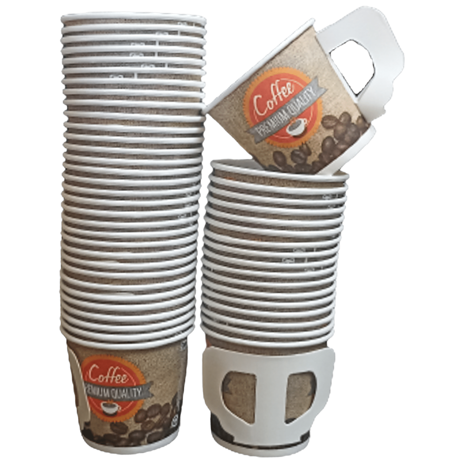 Buy Paricott Paper Cup - Mix Design, Assorted Colour, Eco-friendly