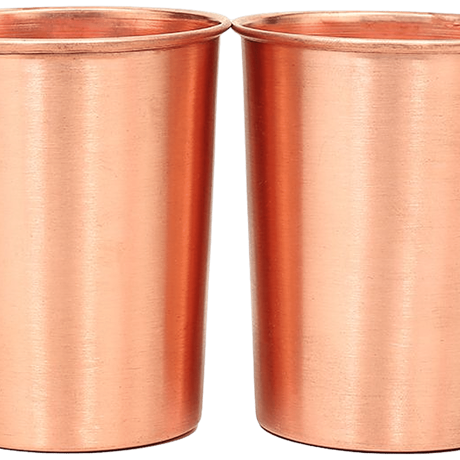 Plain Copper Tumblers for Drinking Water