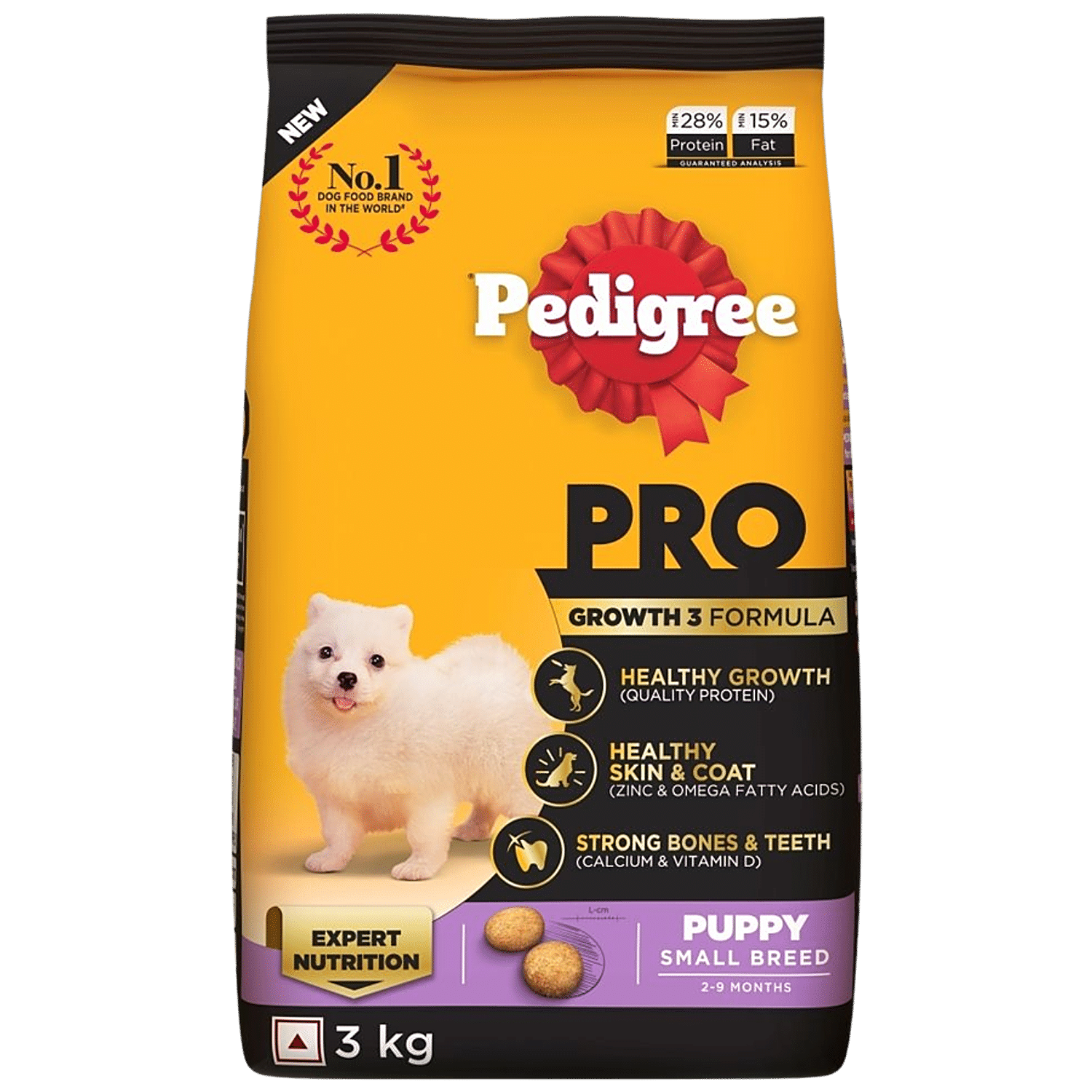 Buy Pedigree PRO Puppy Dry Dog Food For Small Breed 2 9 Months