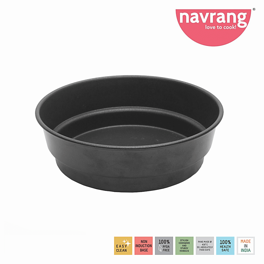 Buy Navrang Aluminium Non-Stick Saucepan - 16 cm, 2.2 mm, Bakelite Handle  Online at Best Price of Rs 299 - bigbasket